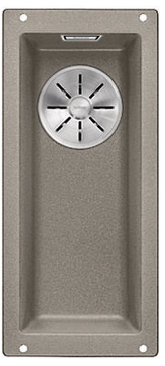 Blanco Subline 160-U függesztett kamra 46x19 cm szürke/grafit/onix 523403