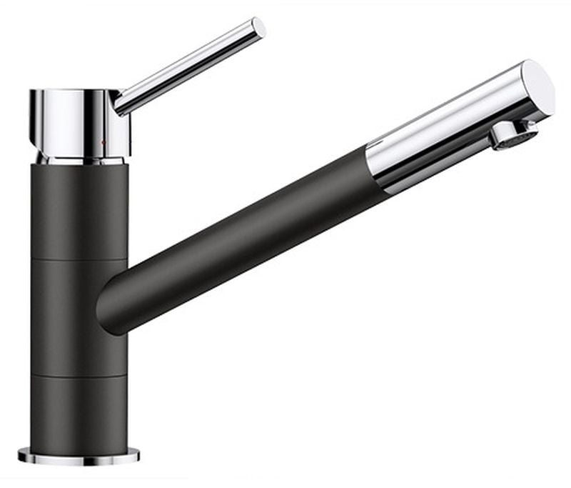 Blanco Kano konyhai csaptelep álló króm-fekete 526175