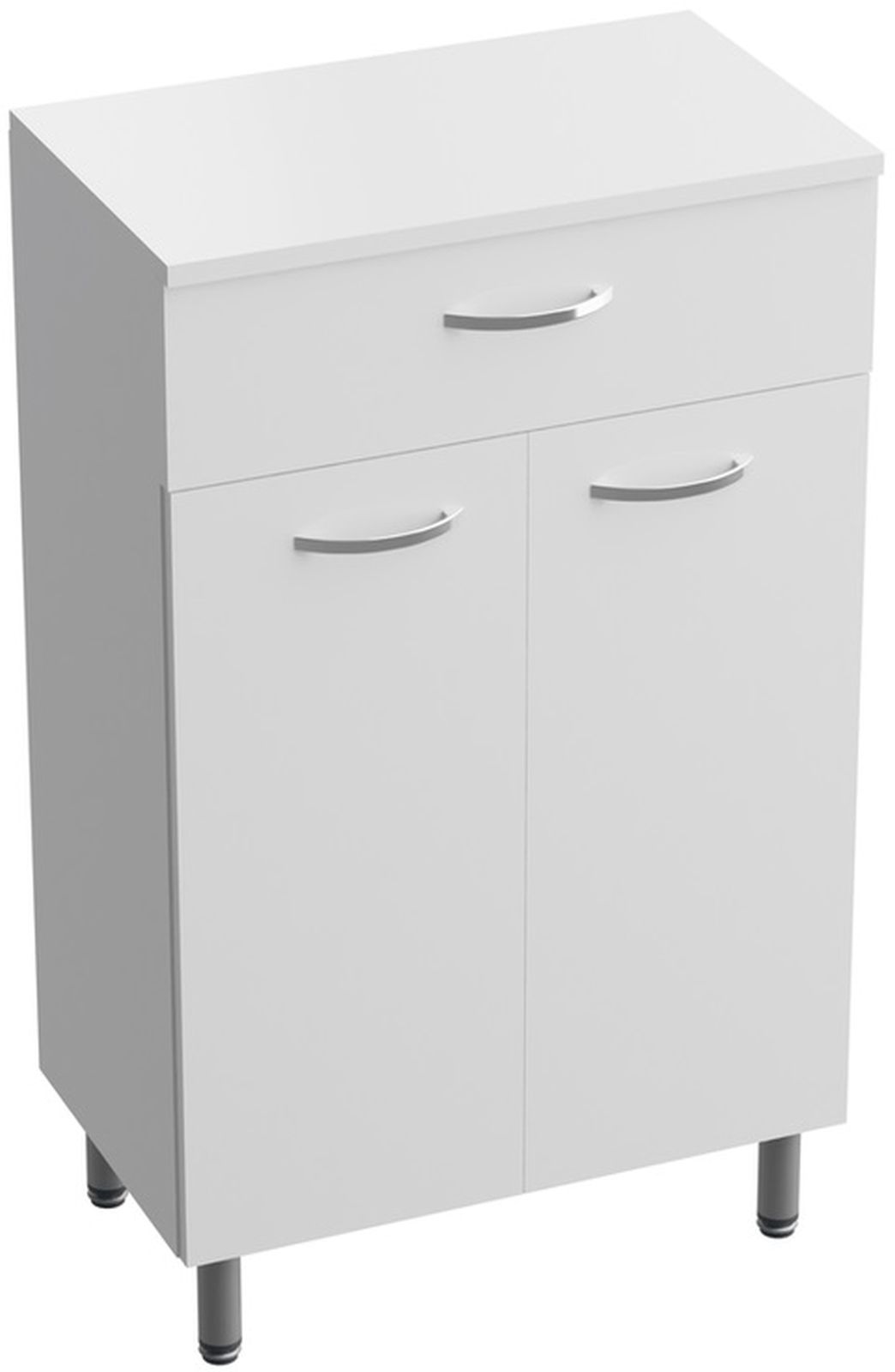 LaVita Basic Barato szekrény pulttal 50x30x84 cm oldalra állítható fehér 5900378314172