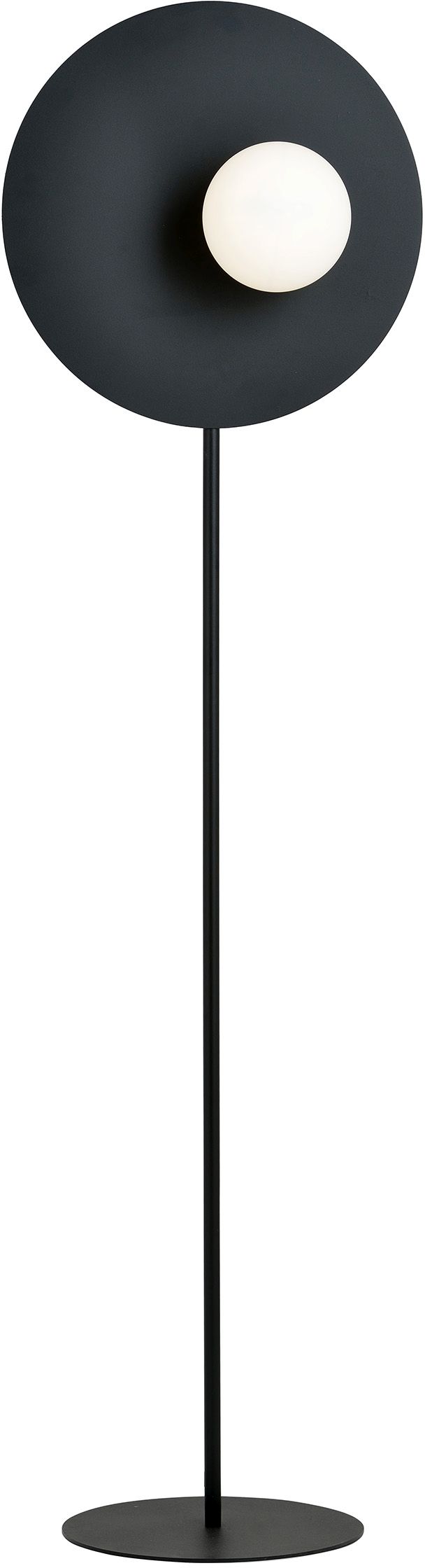 Emibig Oslo állólámpa 1x10 W fehér-fekete 1187/LP