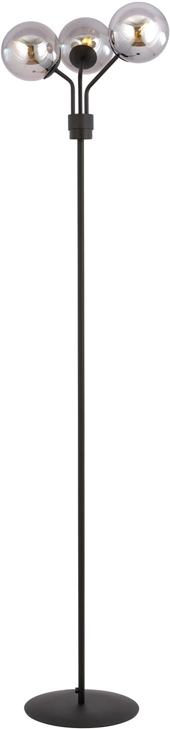 Emibig Nova állólámpa 3x10 W fekete-grafit 1140/LP3