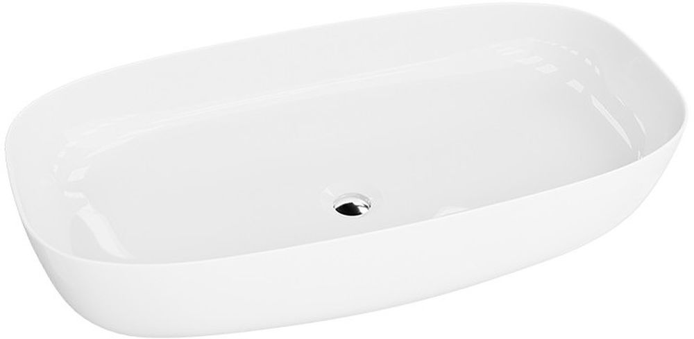 LaVita Kratos mosdótál 69.5x36 cm négyszögletes mosdótálak fehér 5900378325970