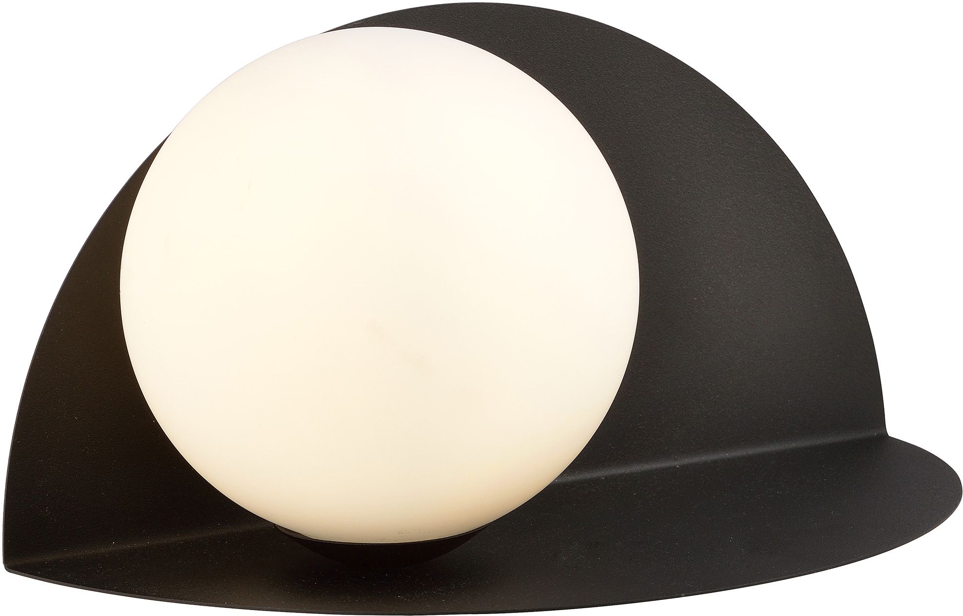 Emibig Form oldalfali lámpa 1x10 W fehér-fekete 1166/7