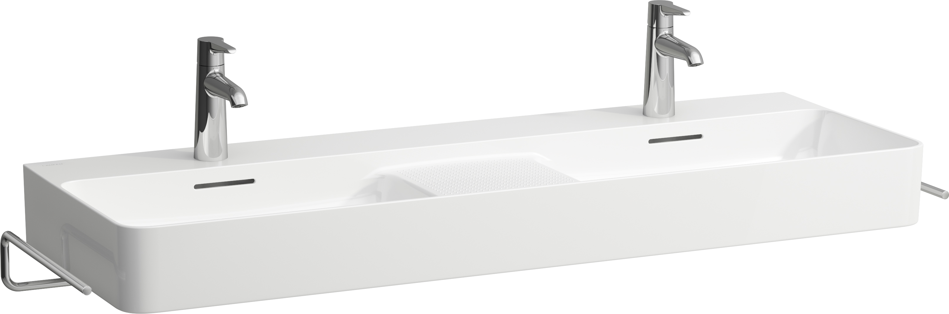 Laufen Val mosdótál 120x42 cm négyszögletes beépíthető fehér H8142820001041