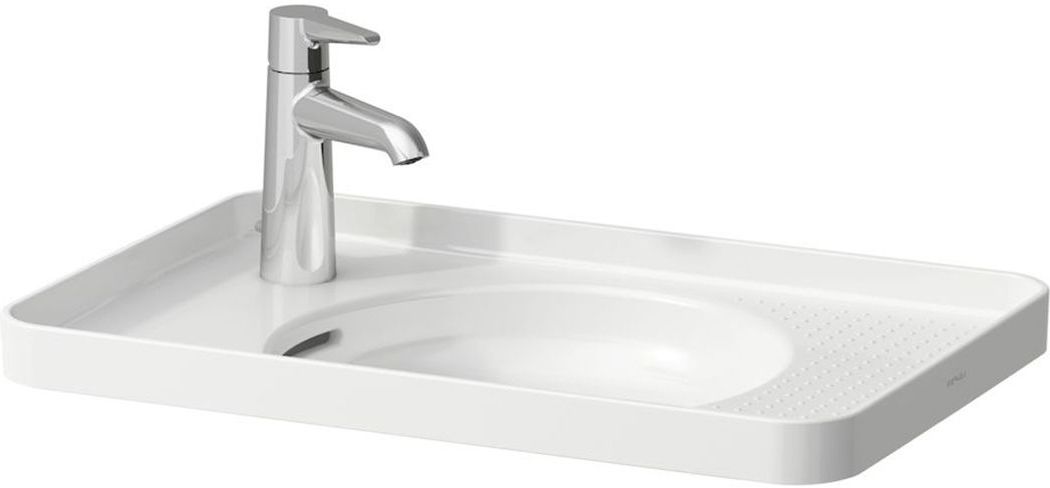 Laufen Val mosdótál 55x36 cm négyszögletes süllyesztett fehér matt H8172817571051