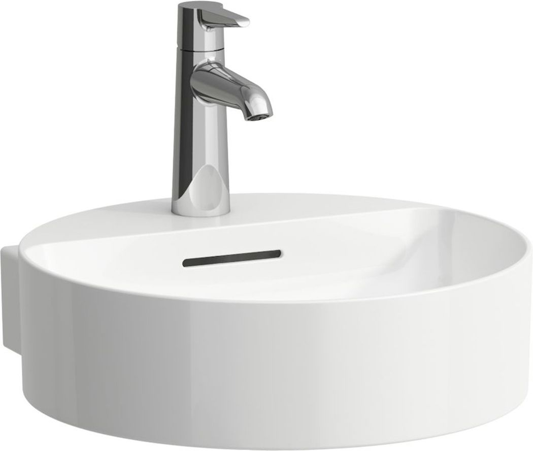 Laufen Val mosdótál 40x42.5 cm kerek klasszikus fehér H8132817571041