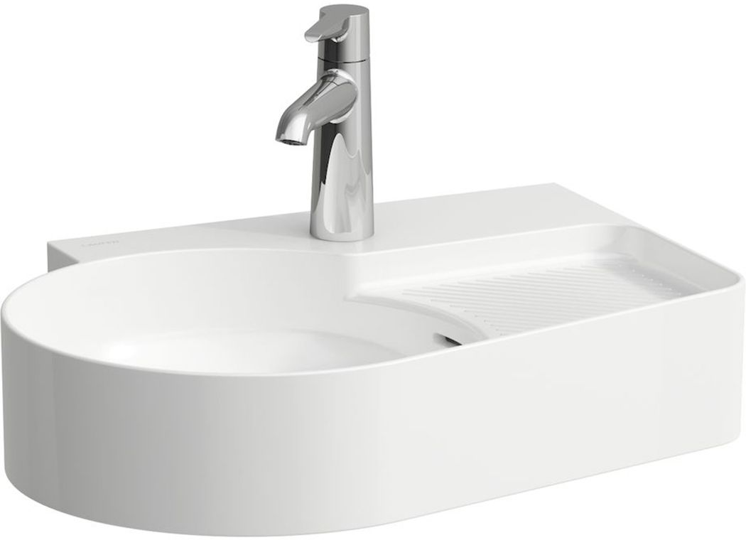 Laufen Val mosdótál 53x40 cm klasszikus fehér matt H8162887571061