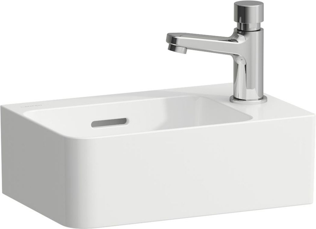 Laufen Val mosdótál 34x22 cm négyszögletes klasszikus fehér matt H8152807571061
