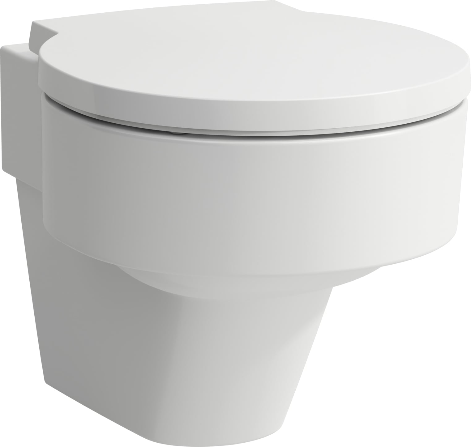 Laufen Val wc csésze függesztett perem nélkül fehér fényes H8202814000001