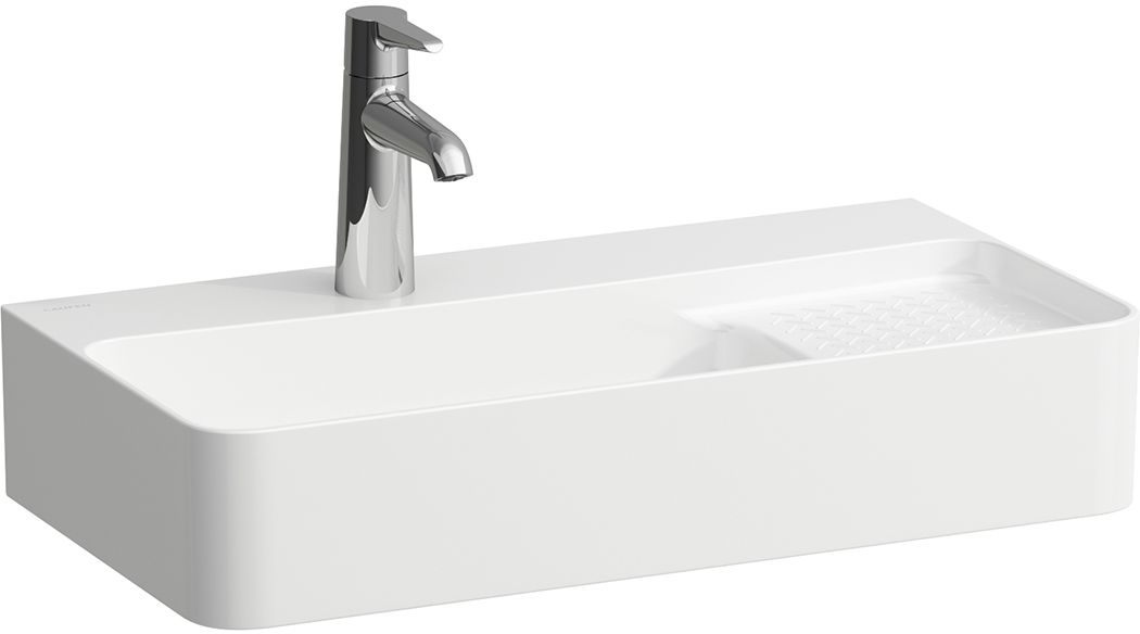 Laufen Val mosdótál 60x31.5 cm négyszögletes klasszikus fehér fényes H8172854001041