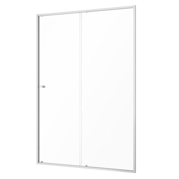 Sealskin Contour zuhanyajtók 140 cm tolható csiszolt/átlátszó üveg CD121406325100
