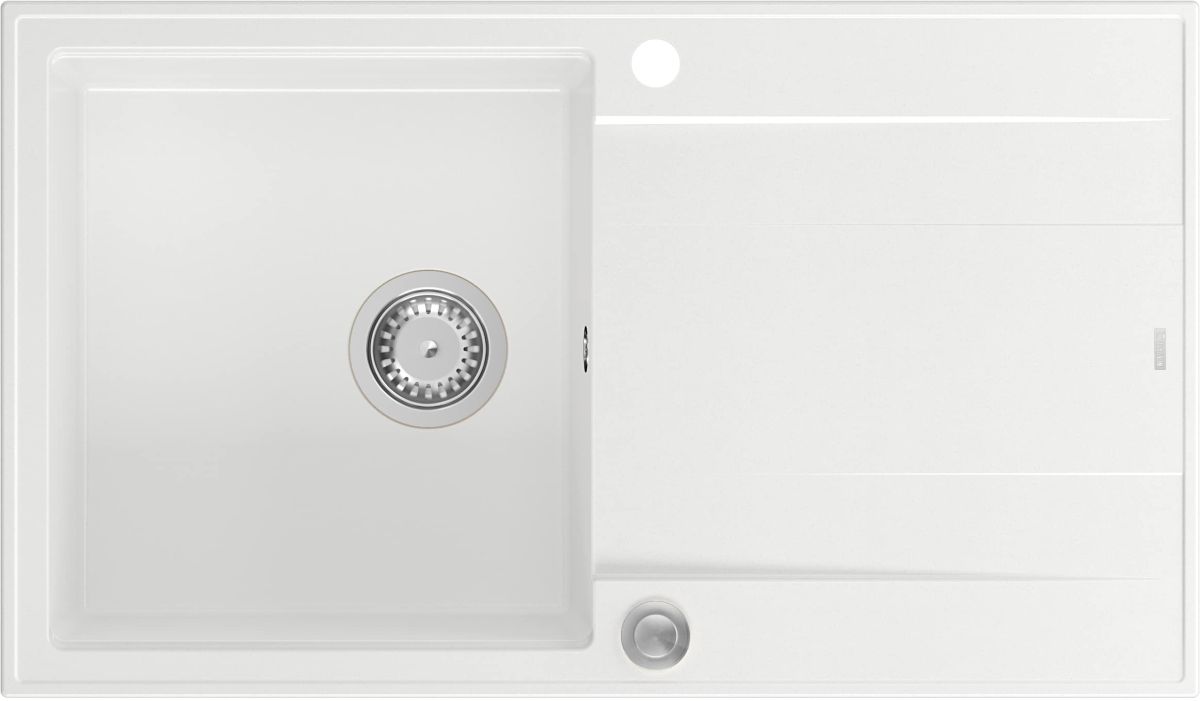 Quadron Evan graniteq mosogató 86x50 cm fehér HCQE8650U1_BS_P2O