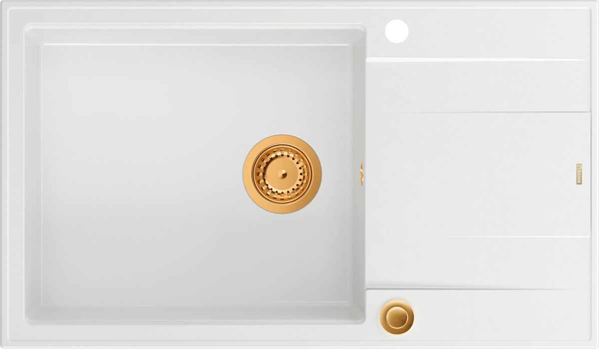 Quadron Evan graniteq mosogató 86x50 cm fehér HCQE58650U1_PVDC1_P2O