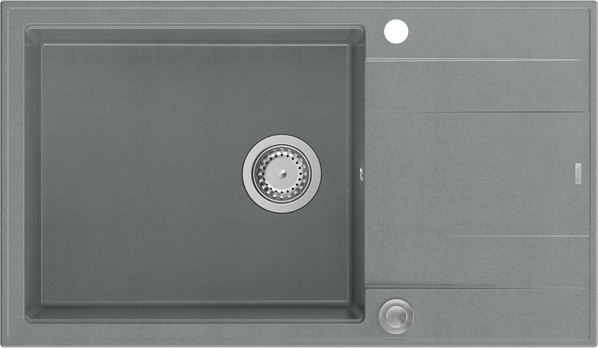 Quadron Evan graniteq mosogató 86x50 cm szürke/grafit/onix HCQE58650U5_BS_P2O