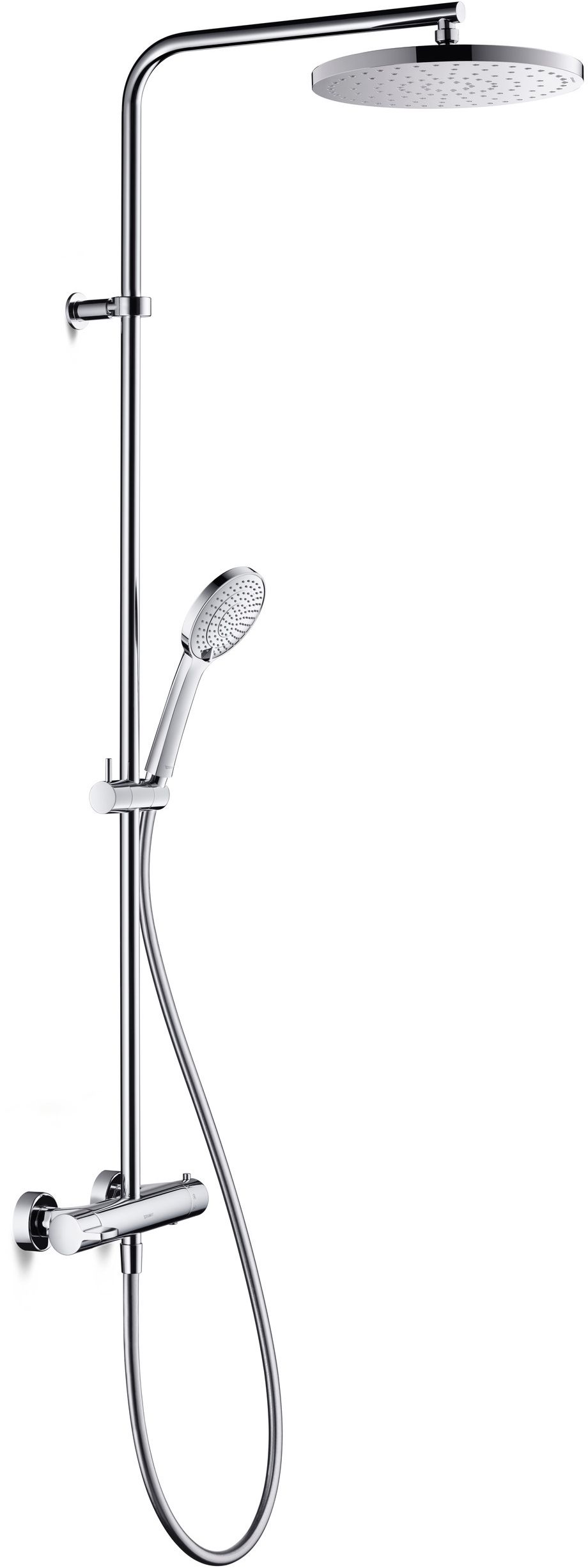 Duravit B.1 zuhany készlet fal termosztáttal Igen króm B14280008010