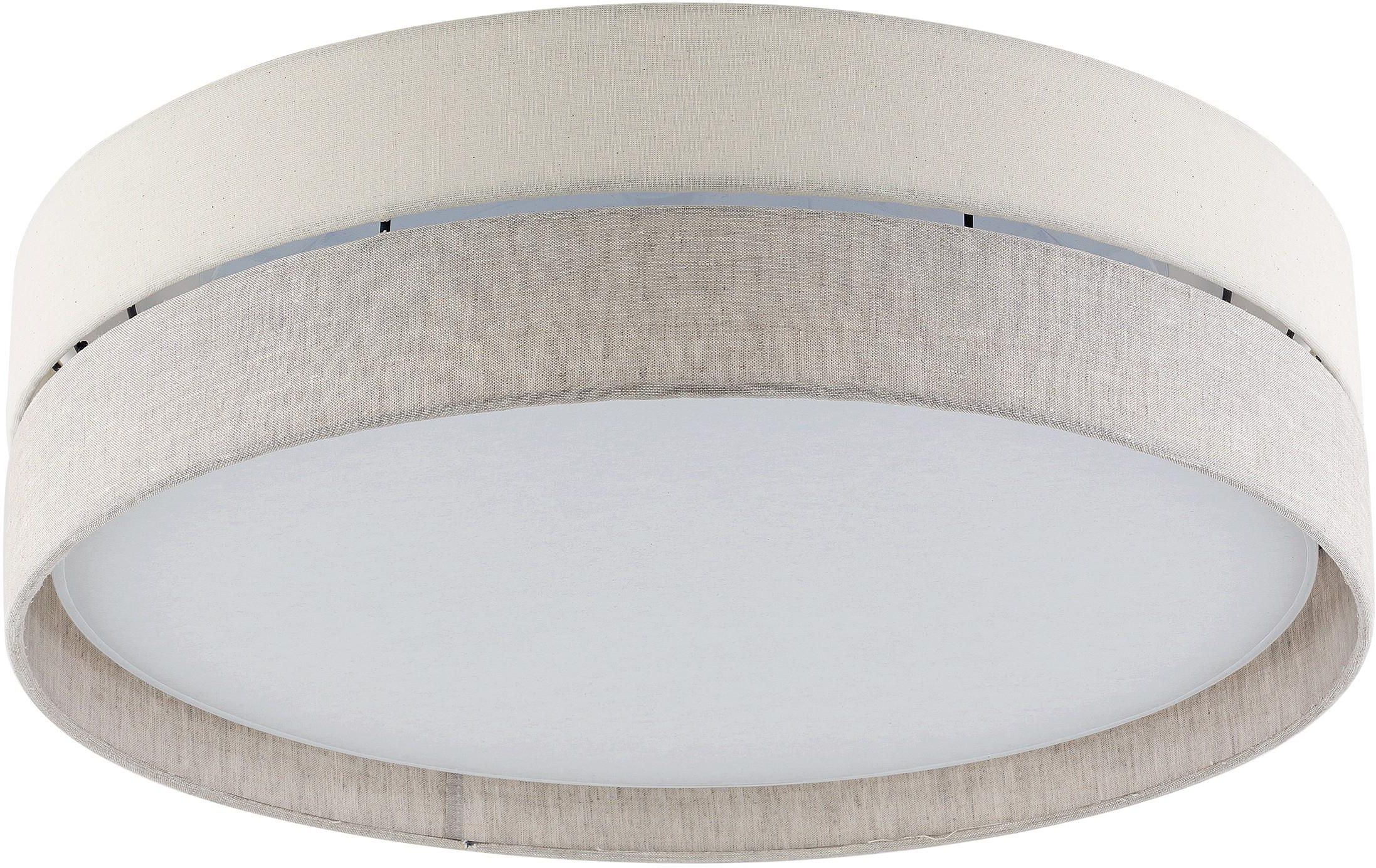 TK Lighting Eco mennyezet 4x15 W fehér-szürke-bézs 5774