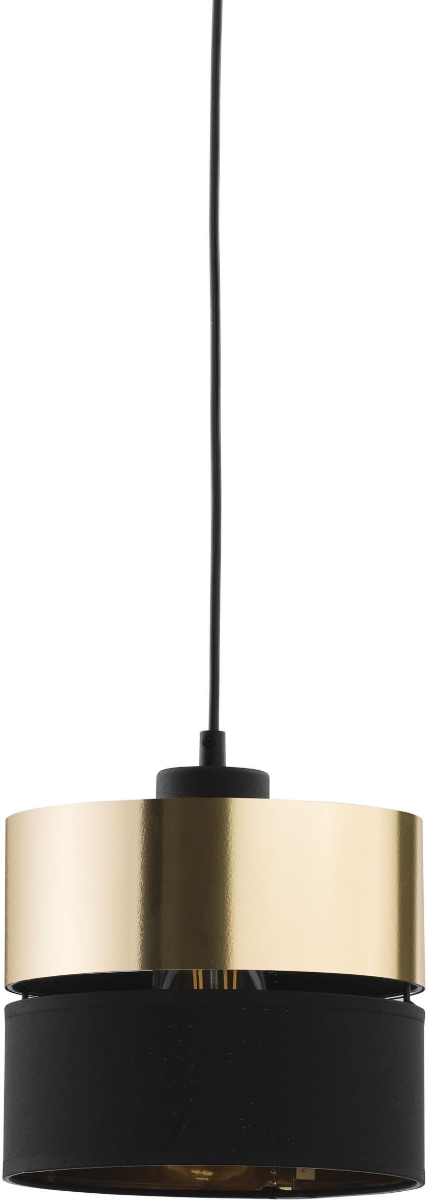 TK Lighting Hilton üvegbúra fekete 8932