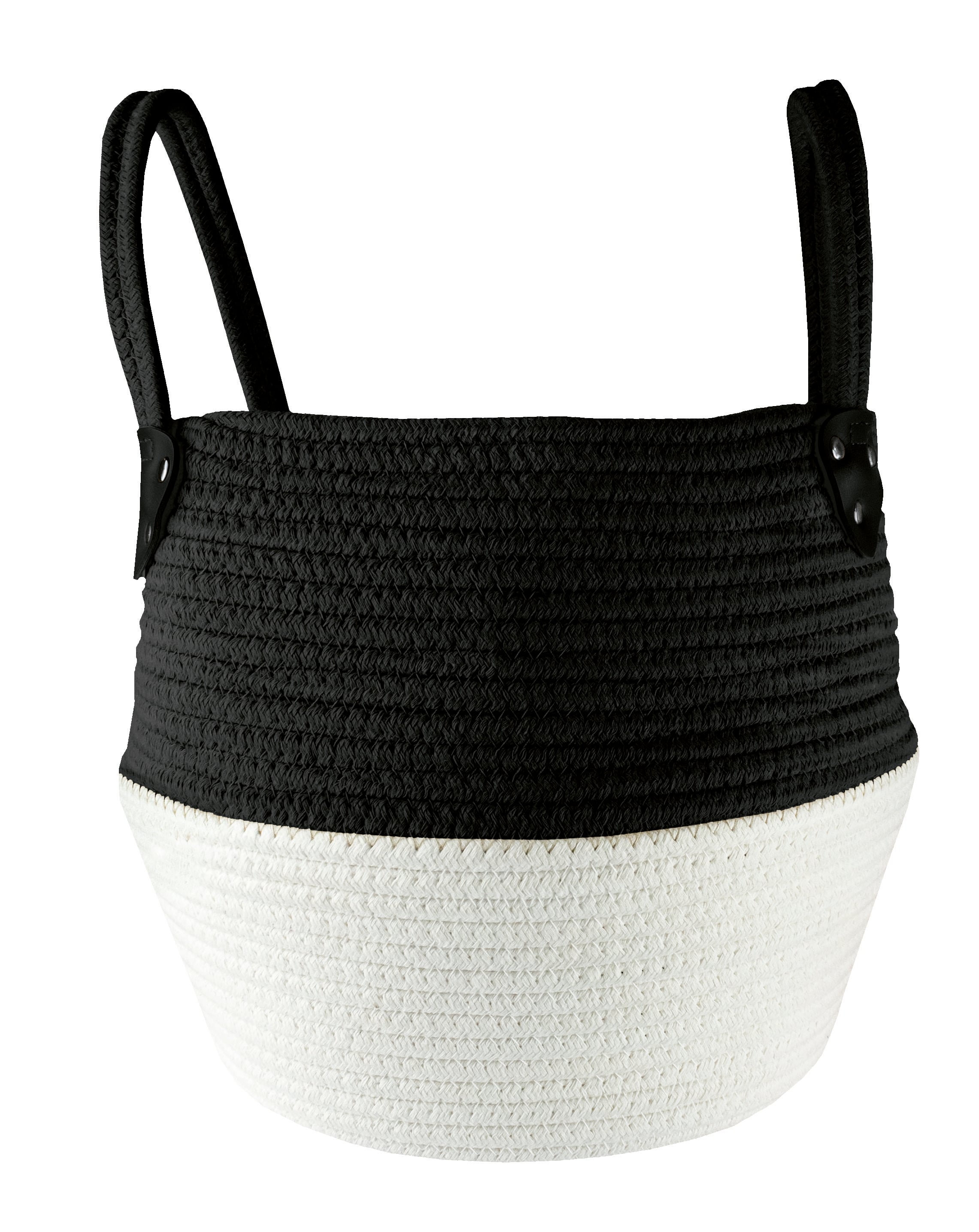 Kleine Wolke Patch fürdőszoba kosár fehér-fekete 8649926062