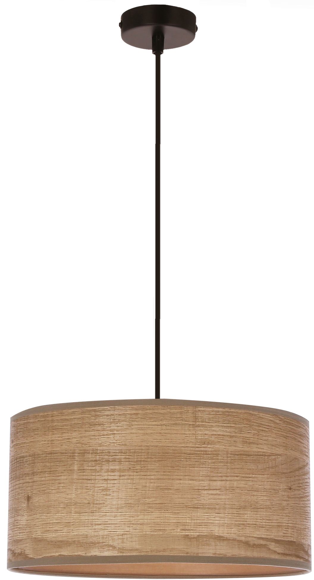 Candellux Legno függőlámpa 1x40 W fekete-bézs 31-18373