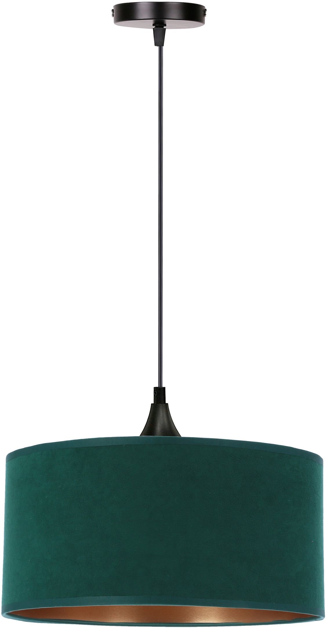 Candellux Maloto függőlámpa 1x60 W zöld-arany 31-19646