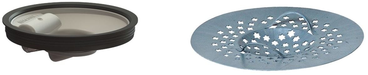 Készlet zuhanytálca szifon Kessel Multistop 48500, zuhanytálca szifon Kessel 48700