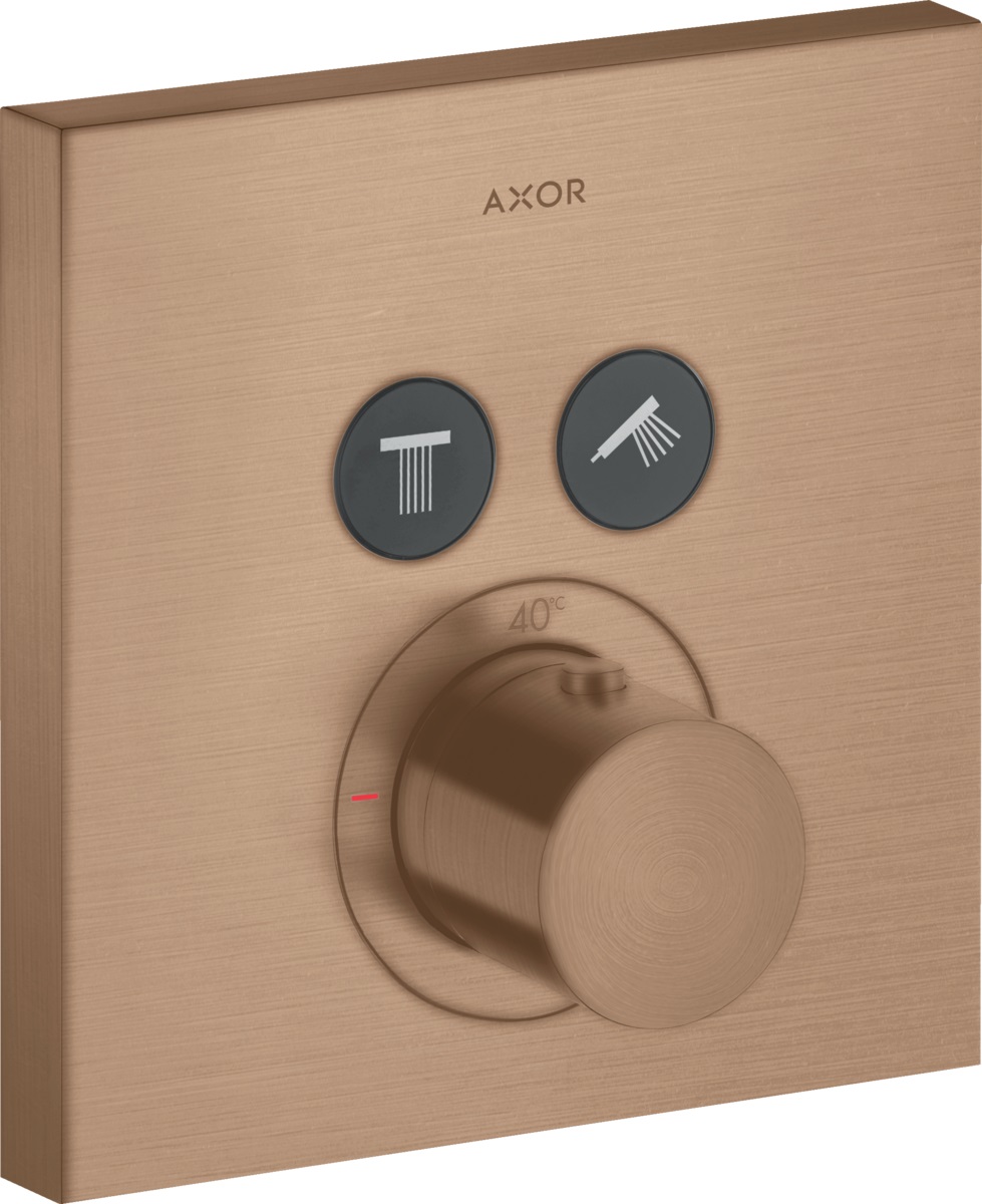 Axor ShowerSelect kád és zuhany csaptelep süllyesztett z termosztáttal || 36715310
