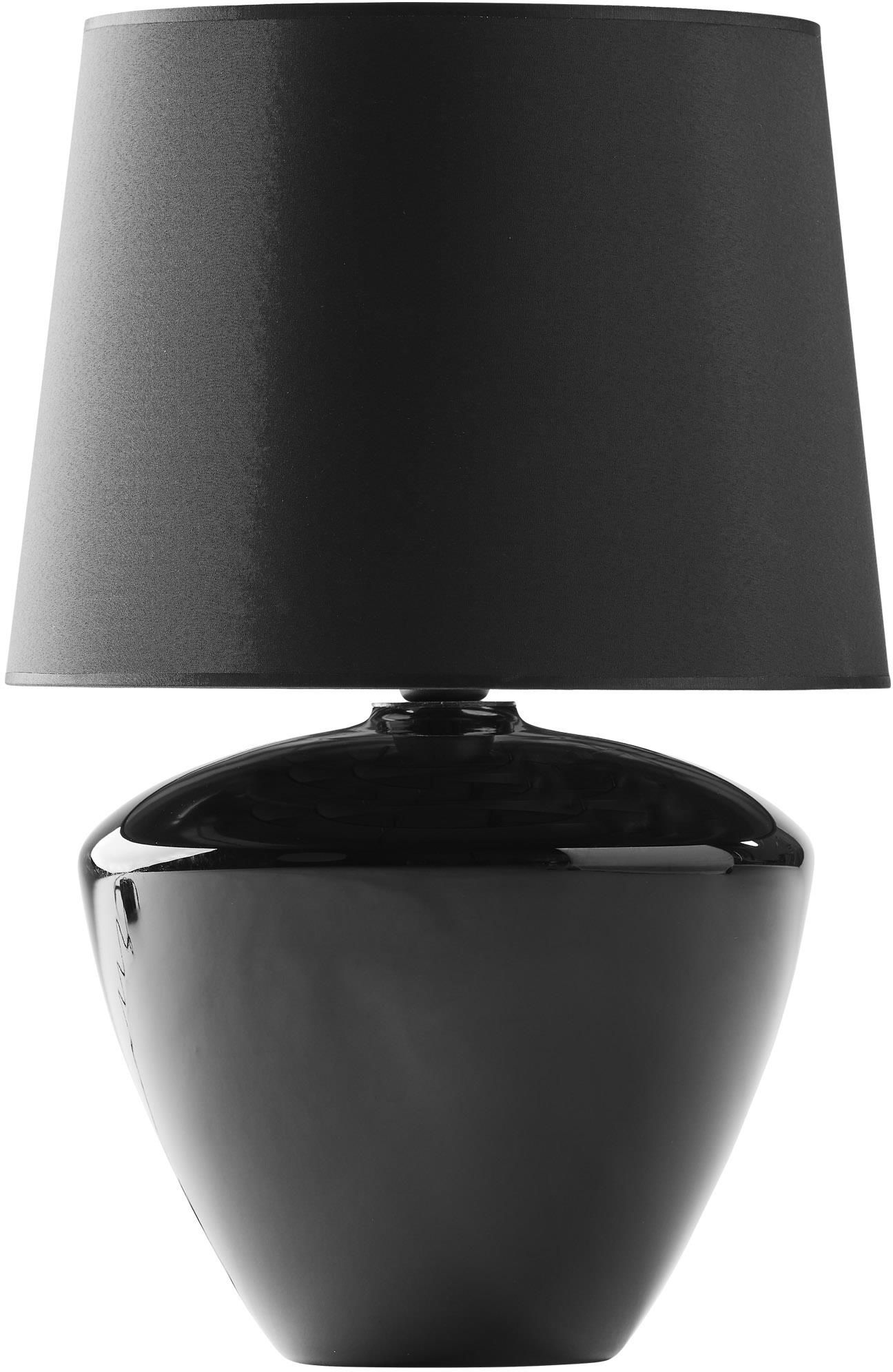 TK Lighting Fiord asztali lámpa 1x15 W fekete 5463