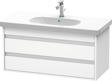 Duravit Ketho szekrény 100x45.5x48 cm Függesztett, mosdó alatti fehér KT664801818