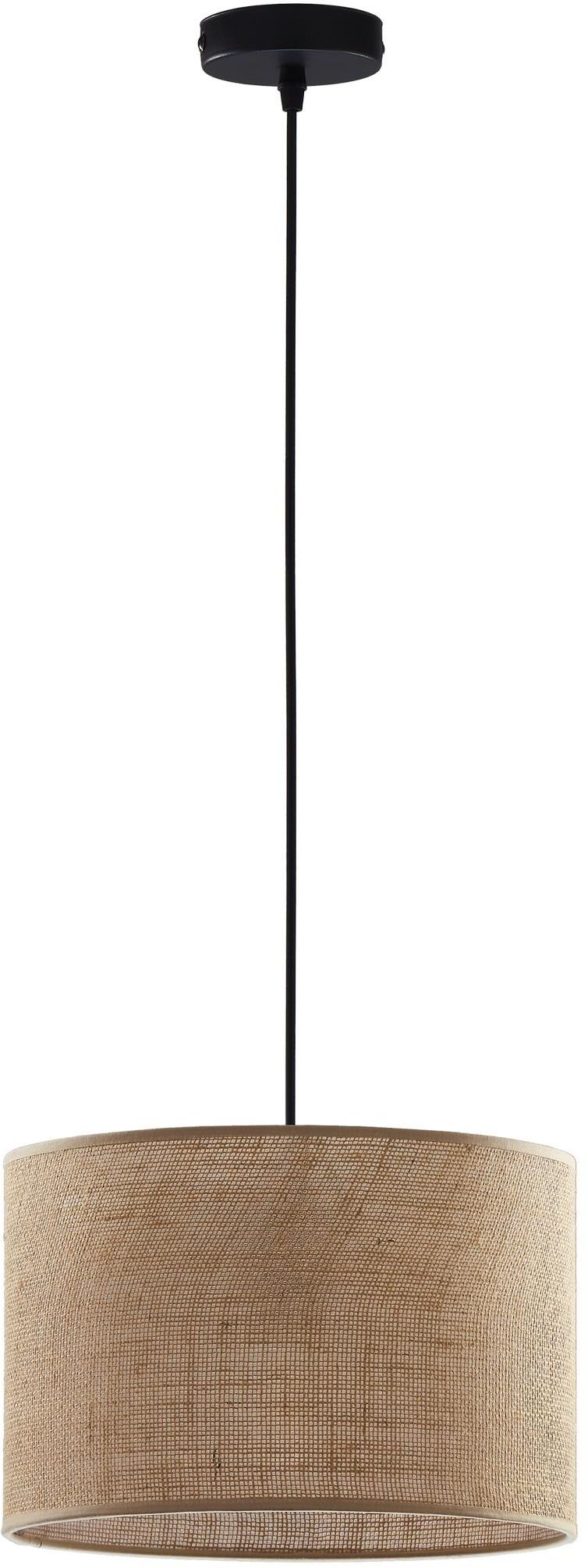 TK Lighting Juta függőlámpa 1x15 W barna 6580