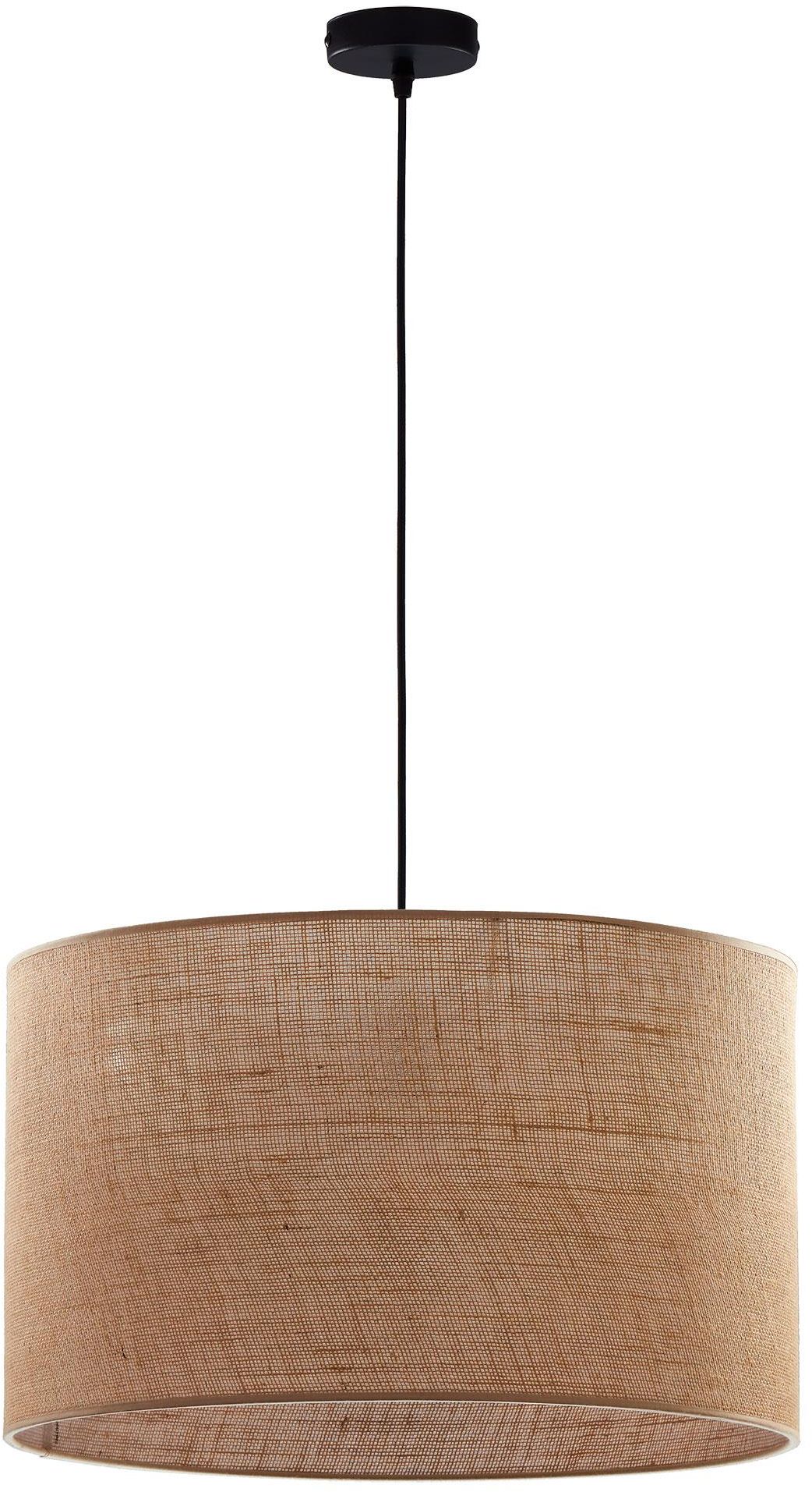 TK Lighting Juta függőlámpa 3x15 W barna 6582