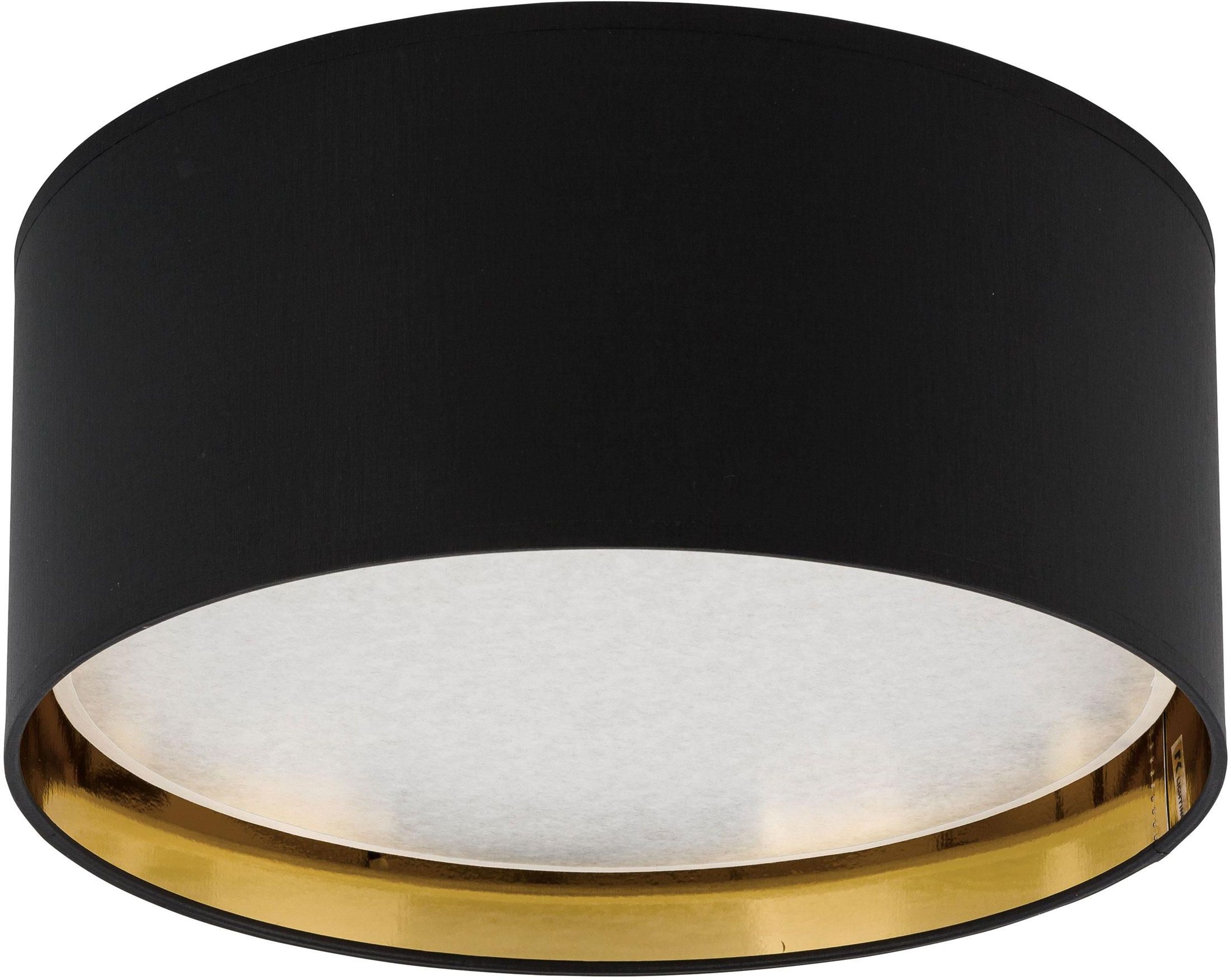 TK Lighting Bilbao mennyezet 4x15 W fekete-arany 3376
