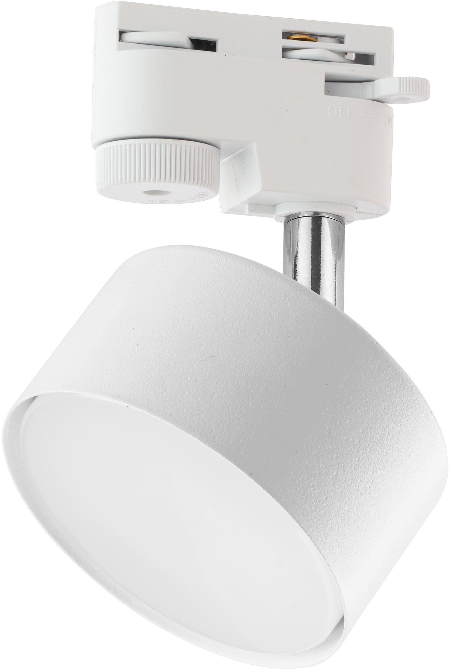 TK Lighting Tracer lámpa gyűjtősínekhez 1x10 W fehér-króm 4397