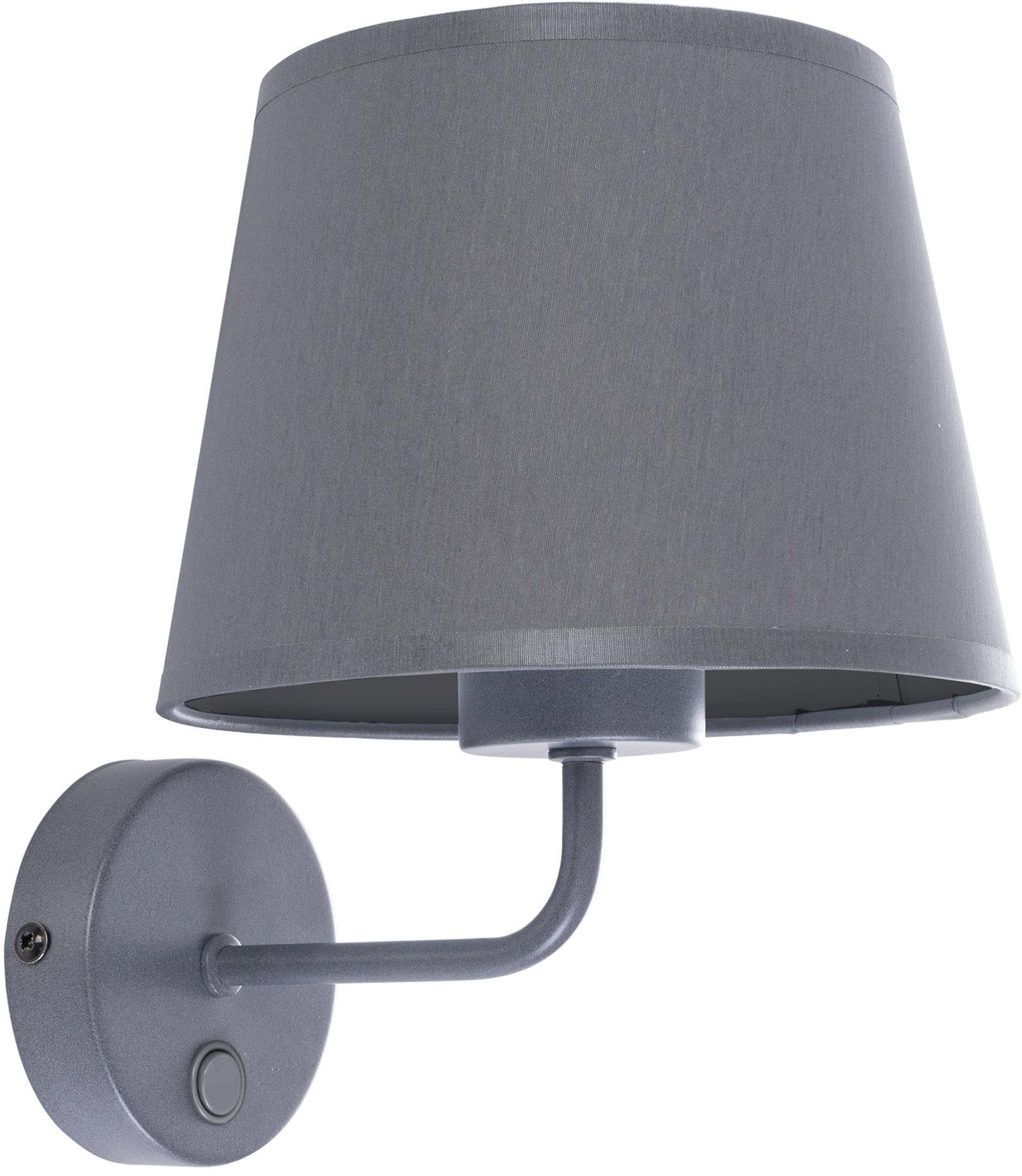 TK Lighting Maja oldalfali lámpa 1x15 W szürke 1880