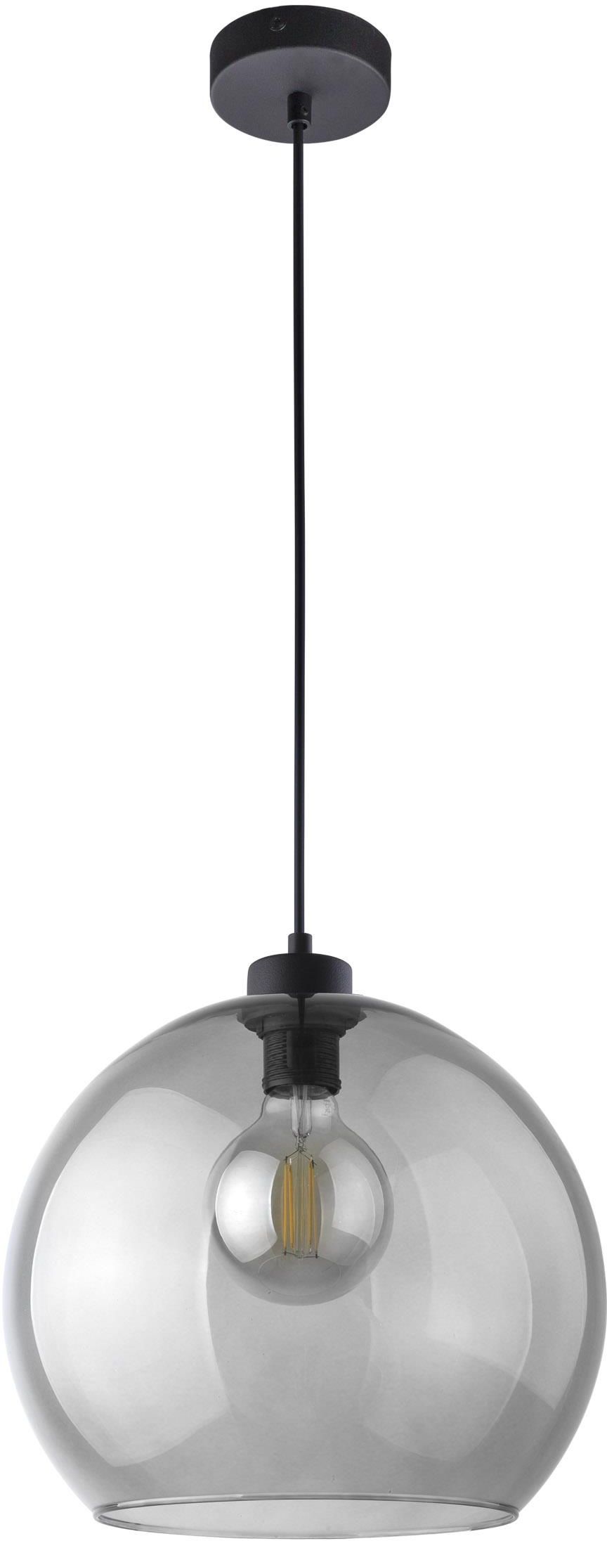 TK Lighting Cubus függőlámpa 1x15 W füst színű -grafit 4292