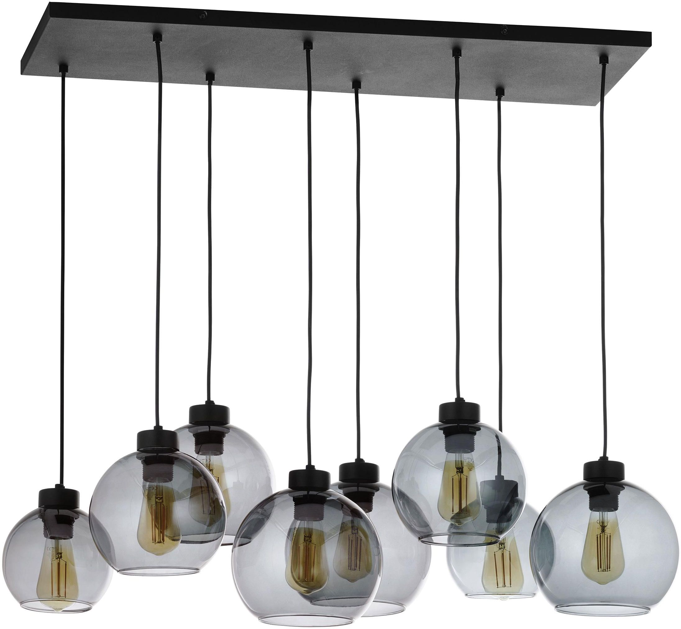 TK Lighting Cubus függőlámpa több mint 6x15 W fekete-grafit 4113