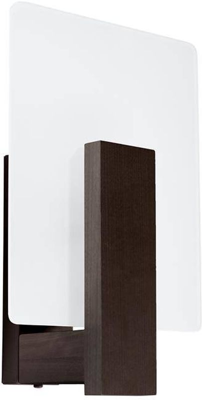 Sollux Lighting Lappo oldalfali lámpa 1x40 W fehér-wenge SL.1096