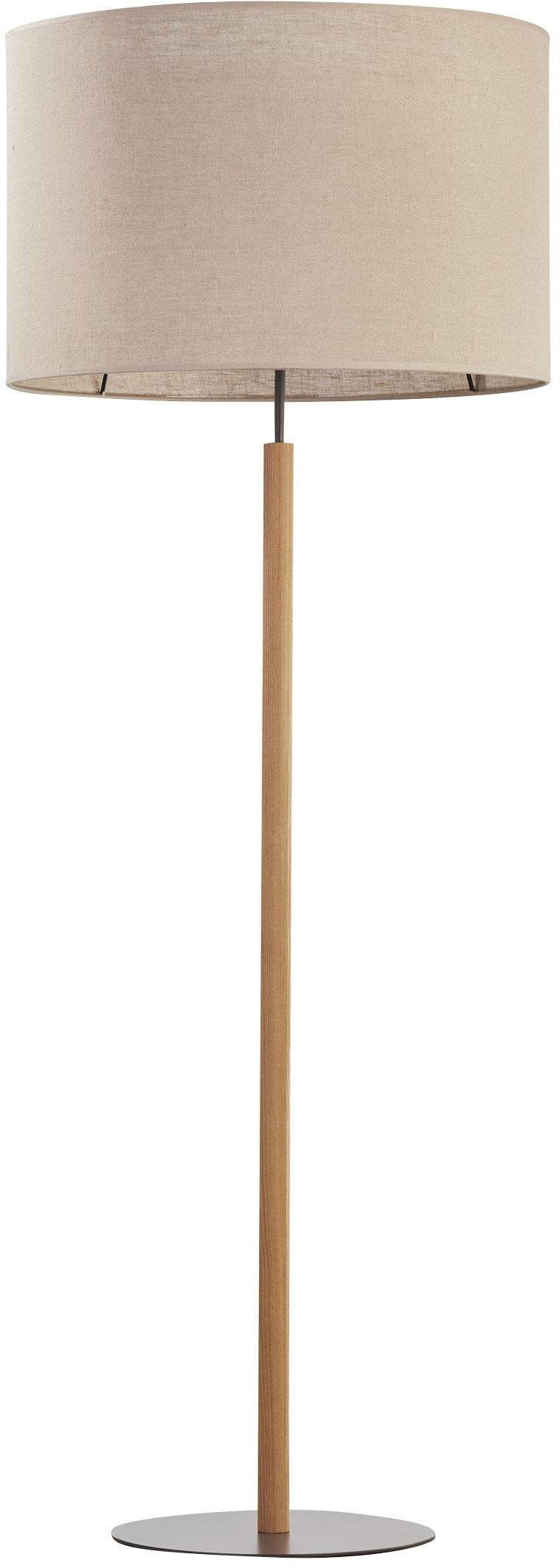 TK Lighting Deva Nature állólámpa 1x15 W fekete-szürke-fa-bézs 5199
