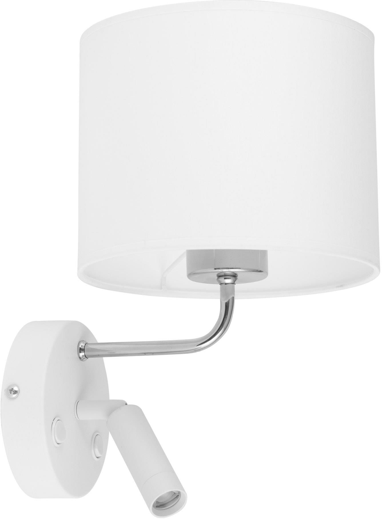 TK Lighting Richi oldalfali lámpa 1x60 W fehér 4236