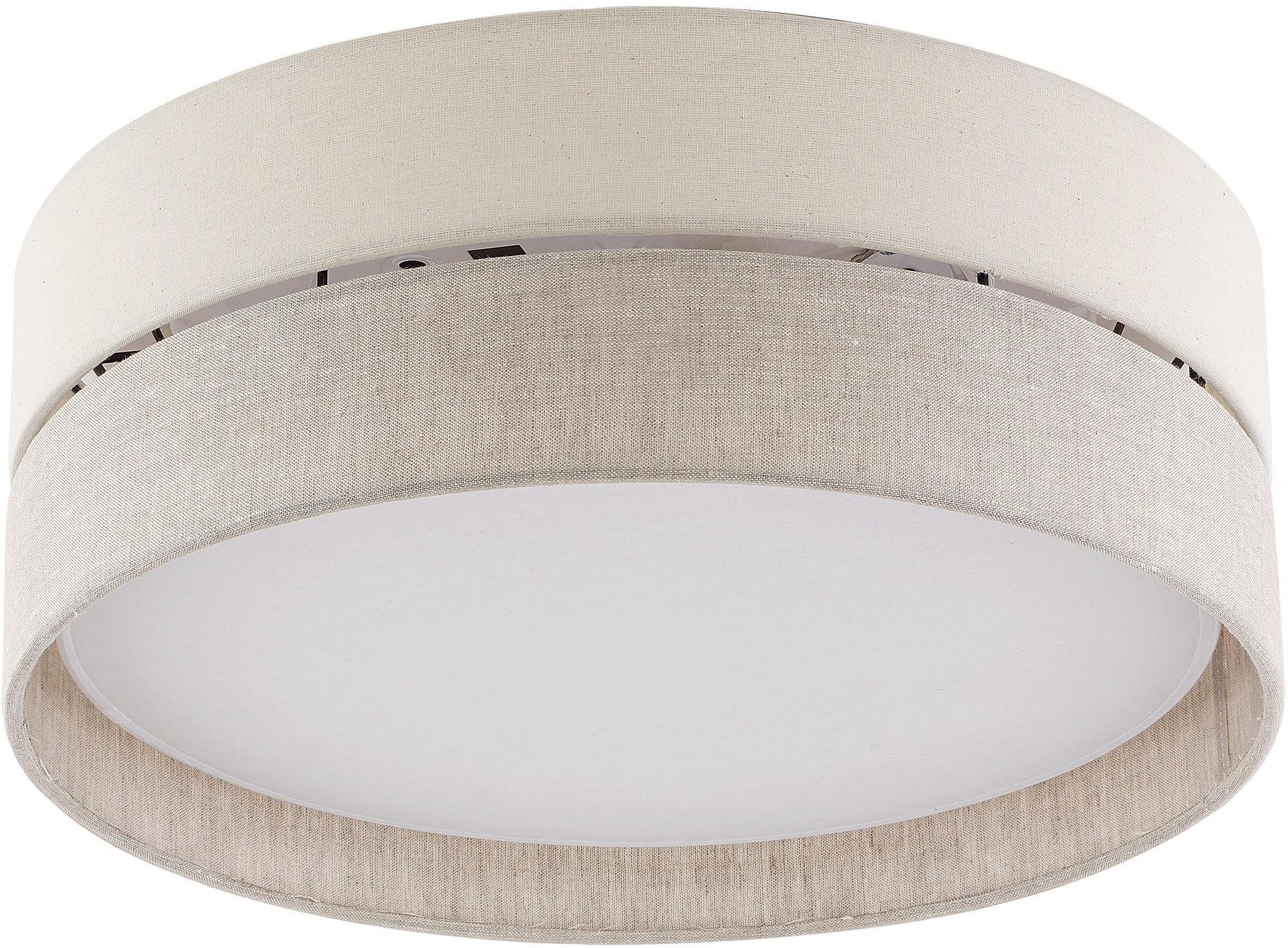 TK Lighting Eco mennyezet 3x15 W fehér-szürke-bézs 5775