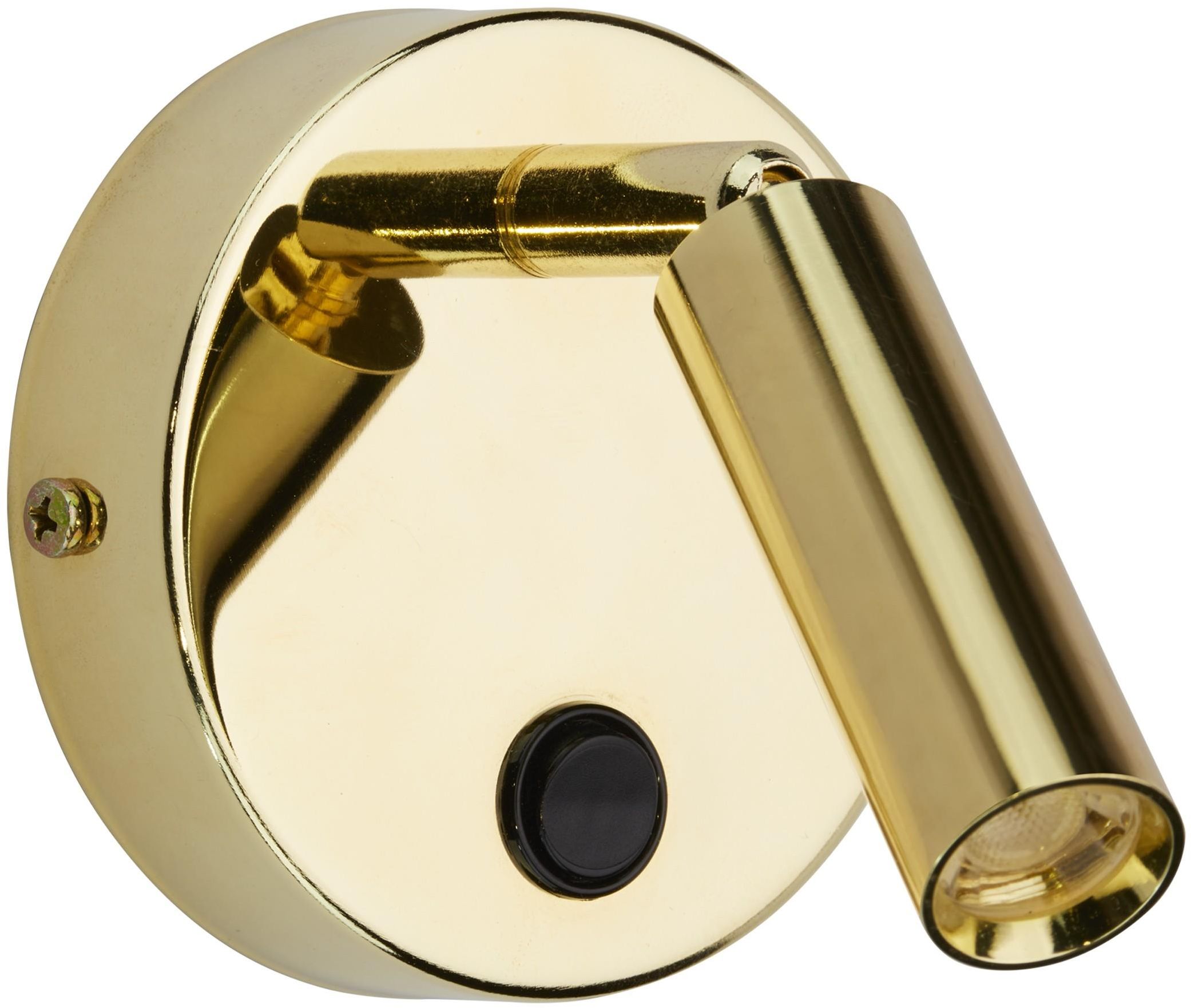TK Lighting Enzo oldalfali lámpa 1x6 W arany 1372