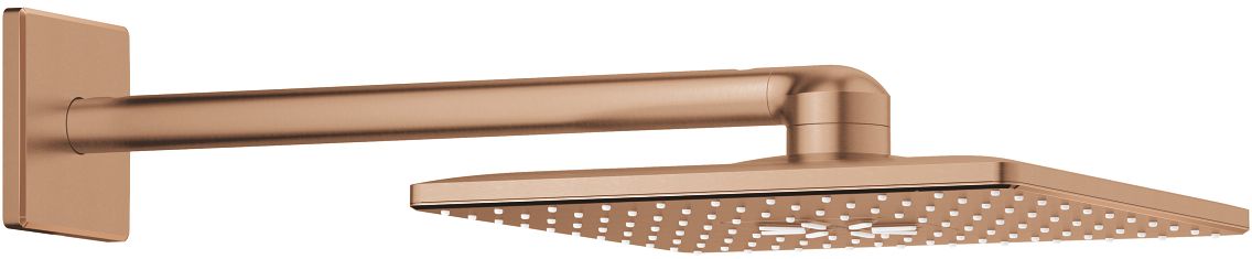 Grohe Rainshower fejzuhany karral 31x31 cm négyzet Brushed Warm Sunset 26479DL0