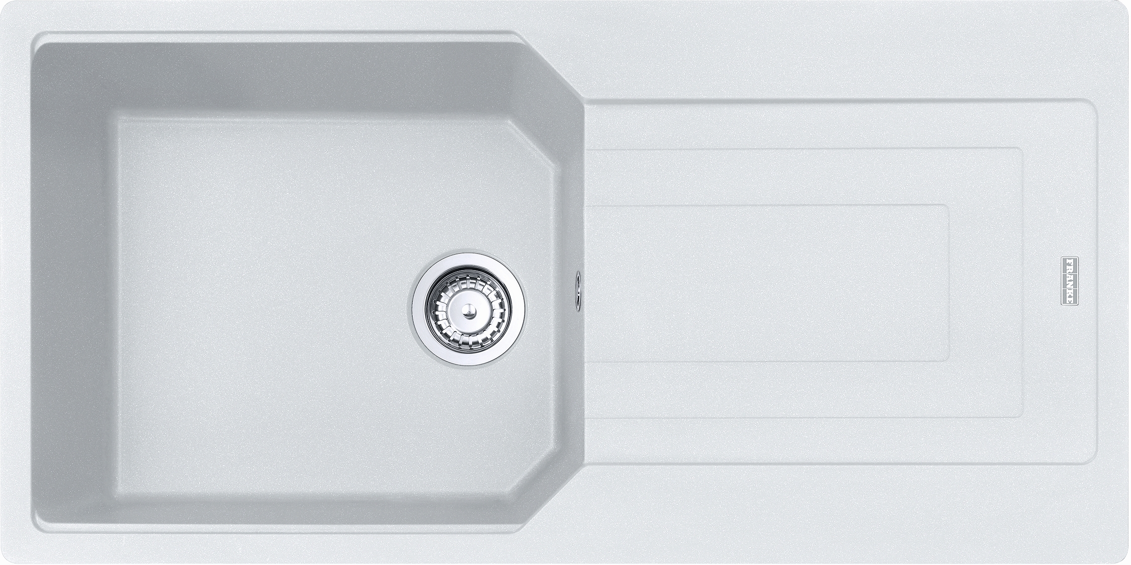 Franke Urban gránit mosogató 100x50 cm fehér 114.0687.292