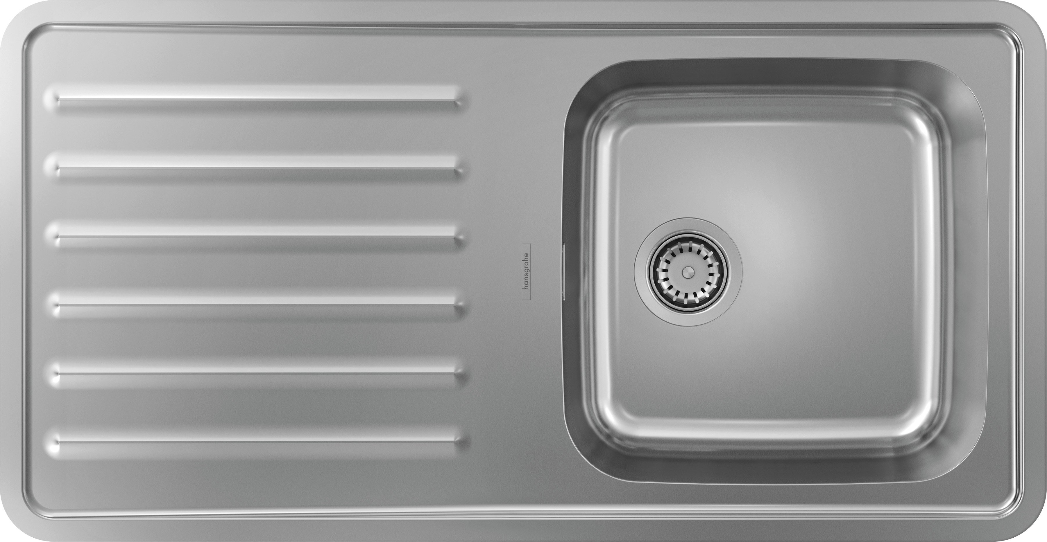 Hansgrohe S41 acél mosogató 97.5x50.5 cm 43341800