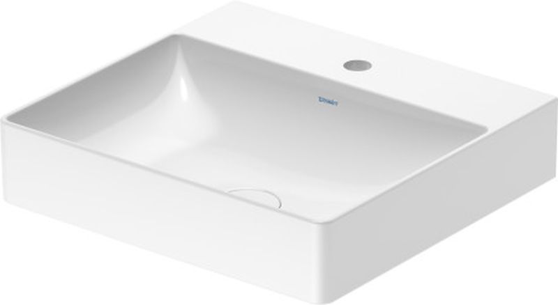 Duravit DuraSquare mosdótál 50x47 cm négyszögletes klasszikus-beépíthető fehér 2353500071