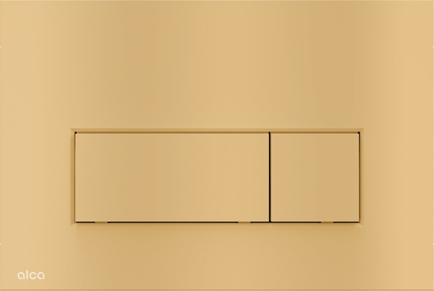 Alca Thin öblítő gomb WC-hez arany M57-G-M