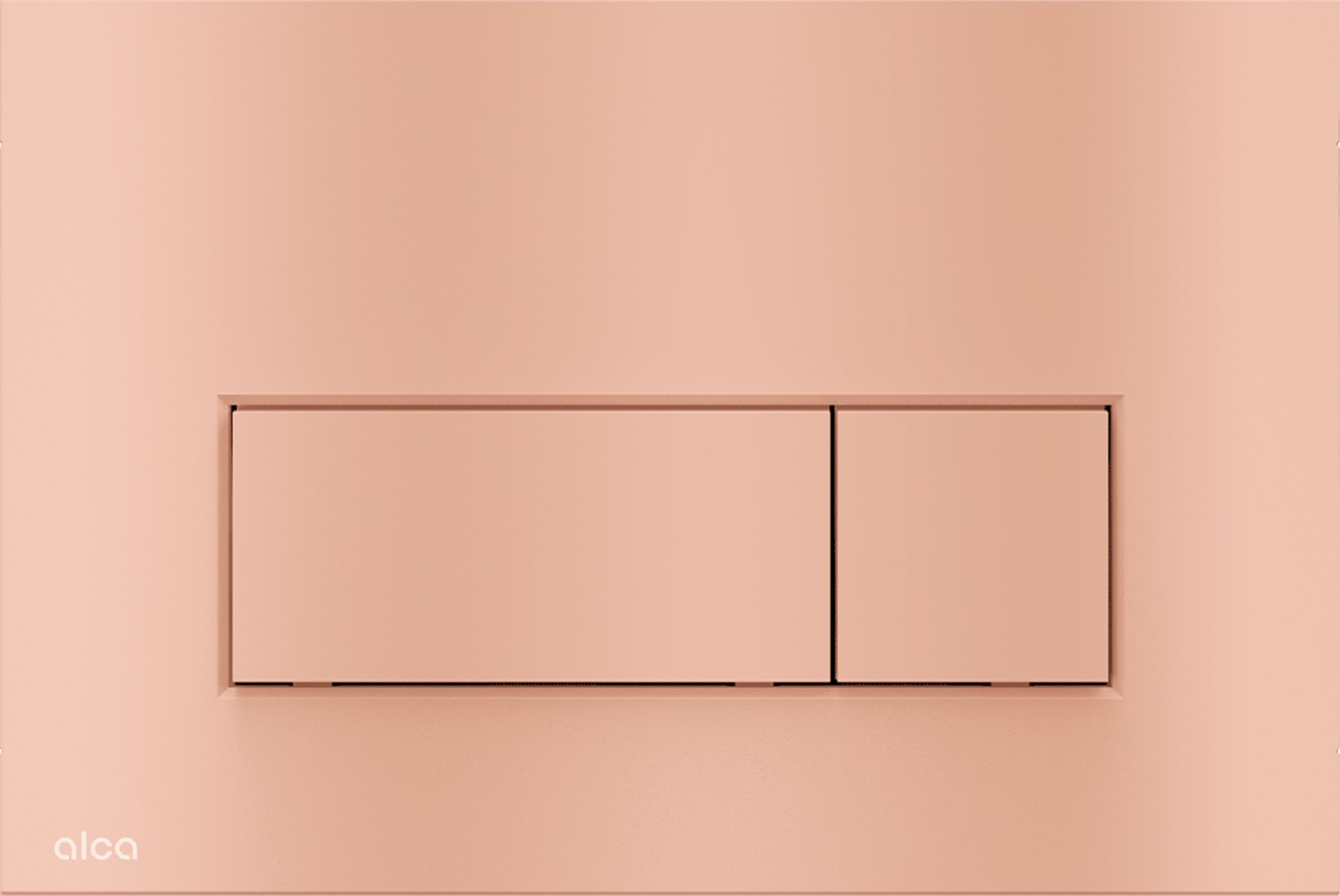 Alca Thin öblítő gomb WC-hez arany-réz M57-RG-M