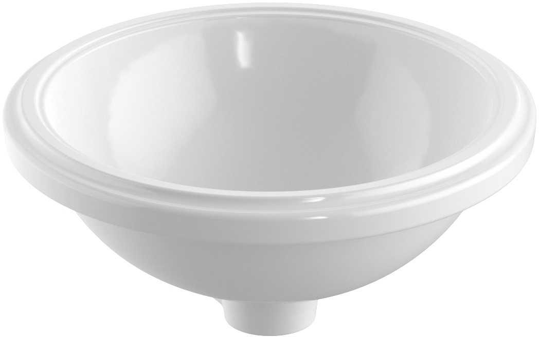 Geberit Variform mosdótál 33x33 cm kerek alulról beépíthető fehér 500.747.00.2