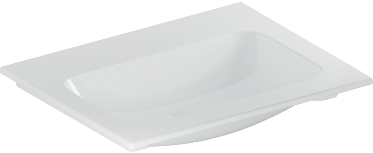 Geberit iCon mosdótál 60x48 cm négyszögletes beépíthető fehér 501.843.00.4