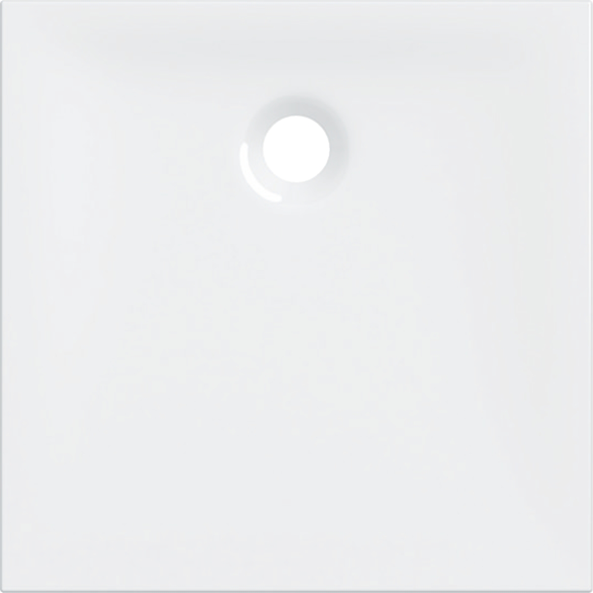 Geberit Nemea négyzet alakú zuhanytálca 80x80 cm fehér 550.570.00.1