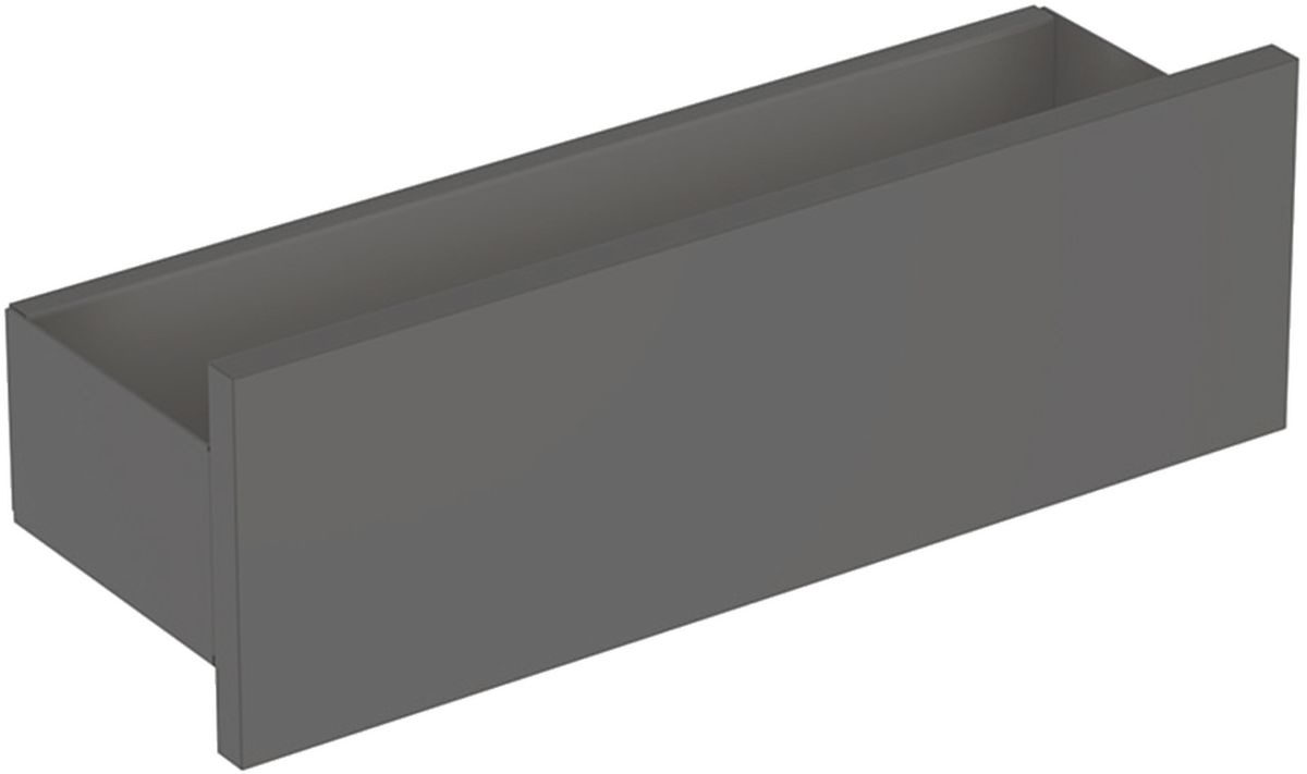 Geberit Smyle Square fürdőszoba polc 45 cm fekete 500.362.JK.1